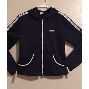 EUC Hoodie Calli U.S.A. Size M Tommy USA Full Zipper Front Long Sleeve USA